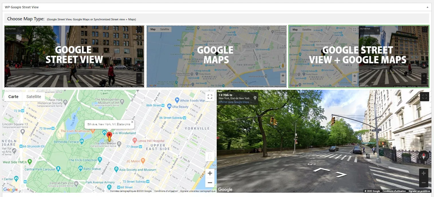 Google Maps with marker and info box